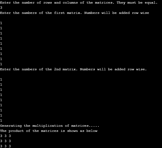Matrix Multiplication in Java-javaTutorial-php.cn