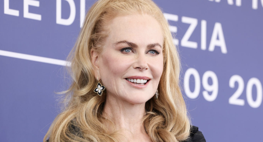 Nicole Kidman Channels Her 'Stepford Wives' Character With Vintage-Inspired Red Carpet Look