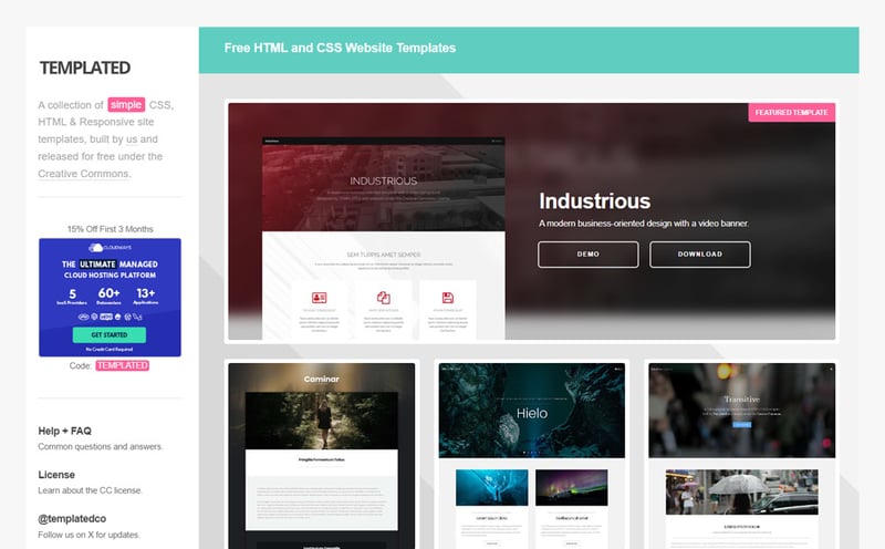 Best Websites for Free Vanilla CSS Templates