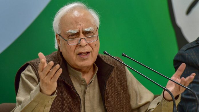 SC 律师协会主席 Kapil Sibal 表示：'印度法官人口比例极低”