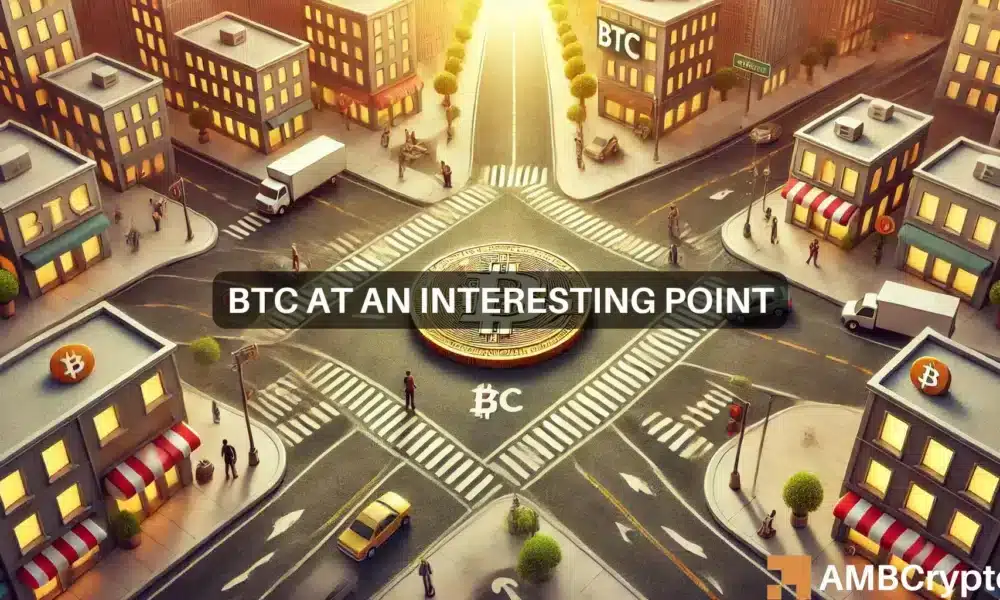比特幣（BTC）價格預測：分析師關注關鍵支撐區間，BTC 顯示出混合訊號