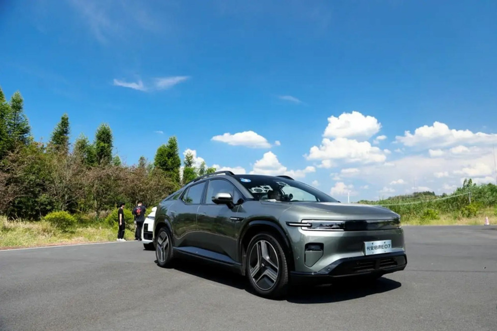 Das Führungsteam von Changan Automobile testete den Changan Qiyuan E07 persönlich in Dianjiang, Chongqing