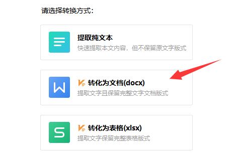 wps图片怎么转换成word文档 wps图片转成Word设置方法