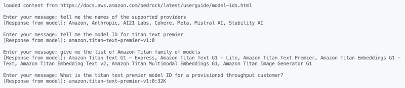 Build generative AI applications in Go using Amazon Titan Text Premier model