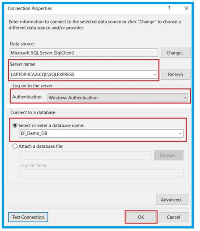 Entity Framework C#