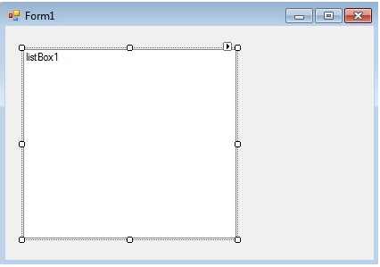 Listbox in C#