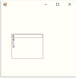 Listbox in C#