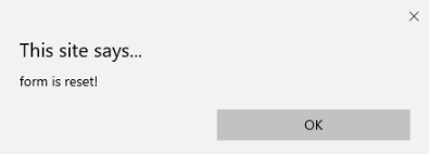 HTML Event Attributes