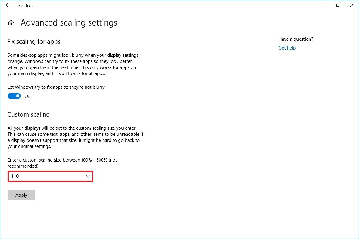 How to use Win10 system custom settings display zoom_How to use Win10 system custom settings display zoom