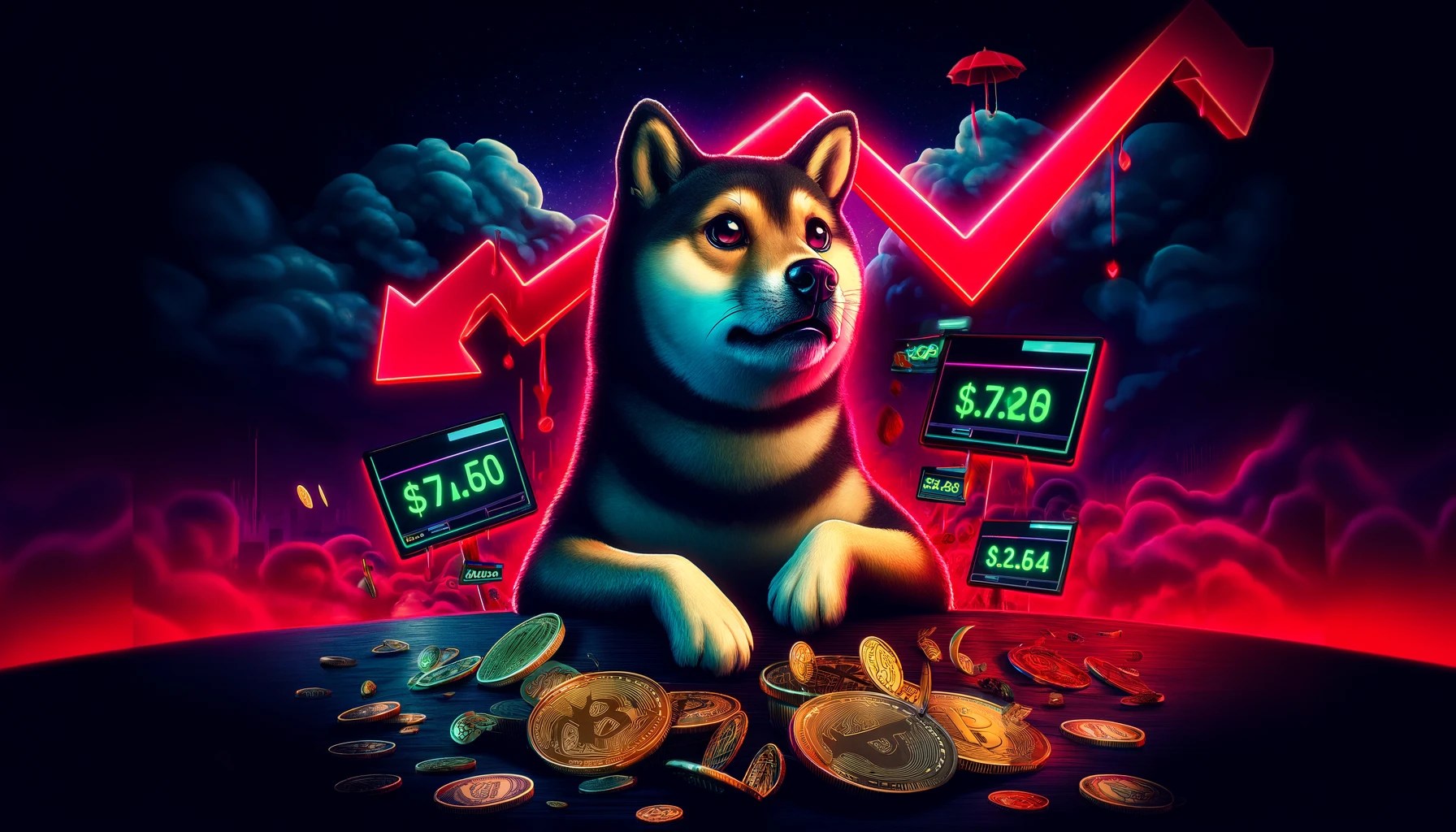 Dogecoin (DOGE)은 Bitcoin이 대규모 가격 조정을 겪을 경우 Bitcoin과 함께 하락할 것입니다