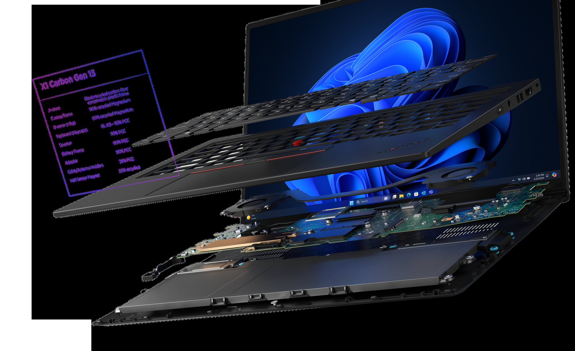 IFA 2024 | Lenovo ThinkPad X1 Carbon Gen 13 Aura Edition: Lenovo's first Lunar Lake ThinkPad almost as lightweight as the X1 Nano