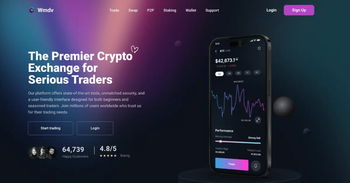 WMDV.COM: 暗号通貨業界のゲームチェンジャー