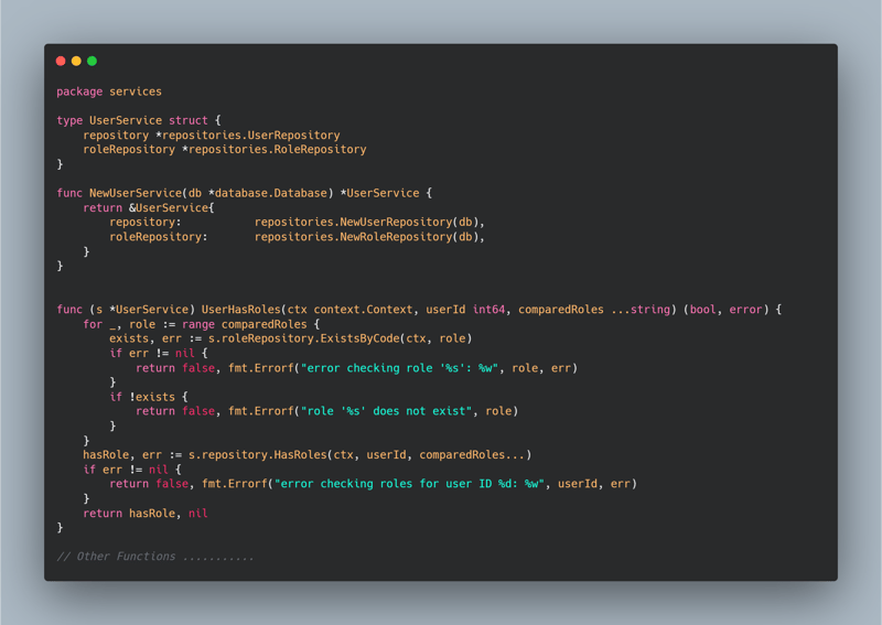 Como abstrair a conexão com base de dados em Golang?