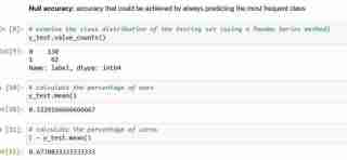 Evaluating A Machine Learning Classification Model