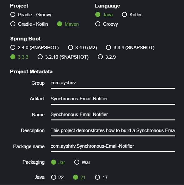 Building Synchronous Email Notification Systems in Spring Boot: A Step-by-Step Guide