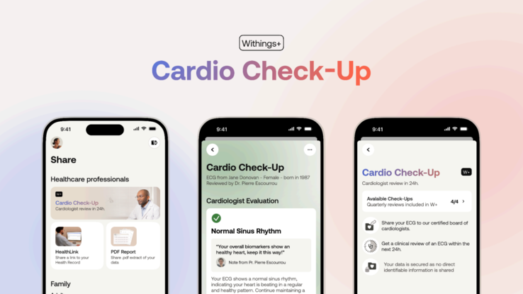 Withings reveals new Cardio Check-Up feature with professional assessment