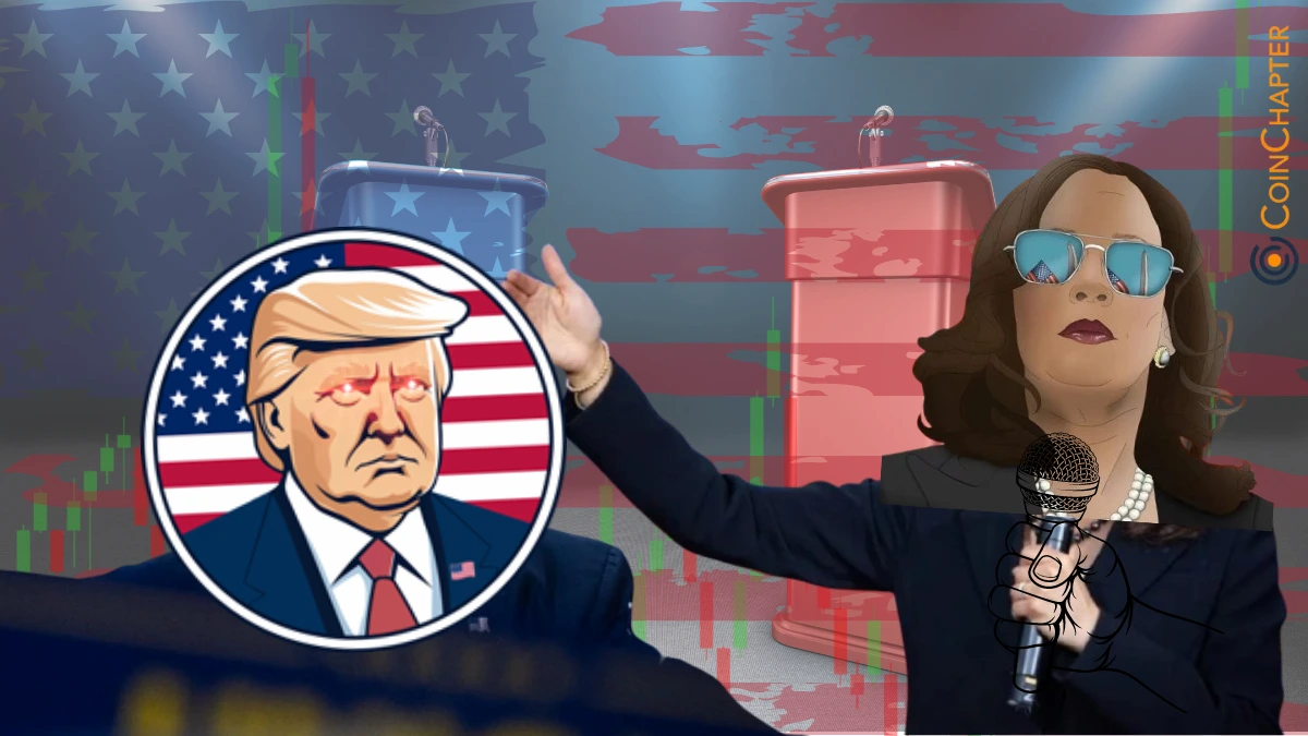 Kamala Harris and Donald Trump Fan-Themed Memecoins Experience Contrasting Price Movements Ahead of Upcoming US Presidential Debate