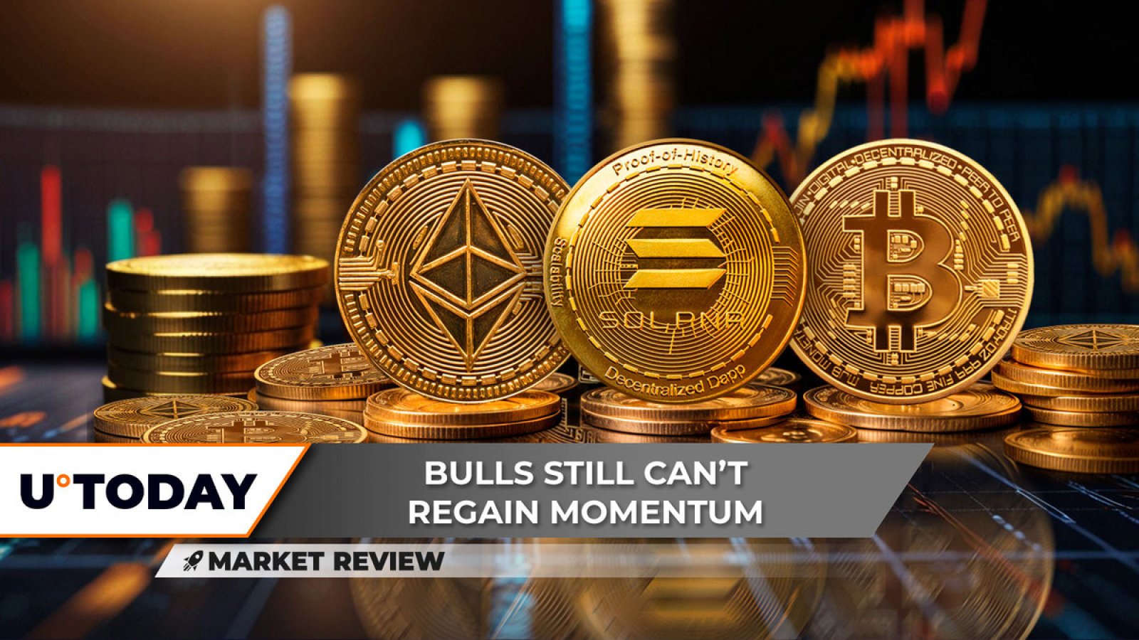Ethereum and Solana Display Warning Signs of a Possible Price Reversal as Bitcoin Aims for ,000