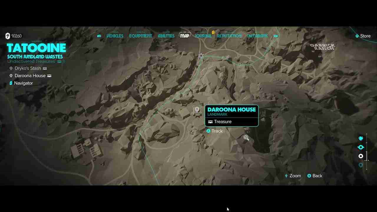 Star Wars Outlaws Abandoned Hideout location and rewards