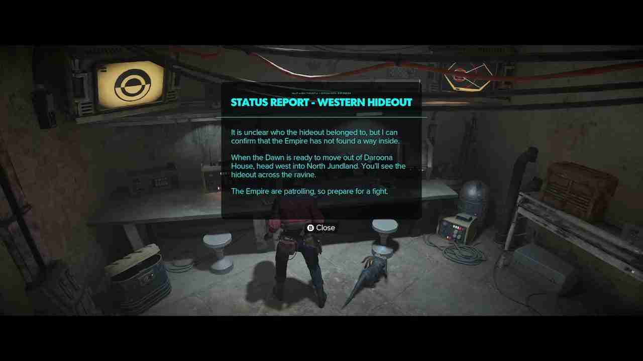 Star Wars Outlaws Abandoned Hideout location and rewards