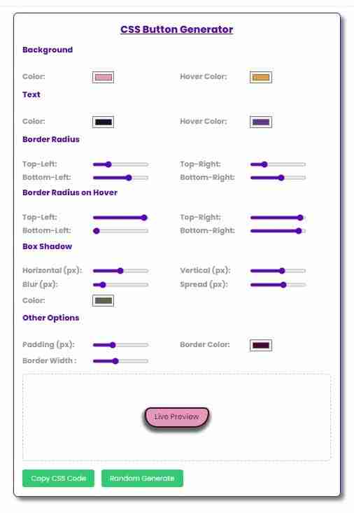 Free Tool: CSS Button Generator