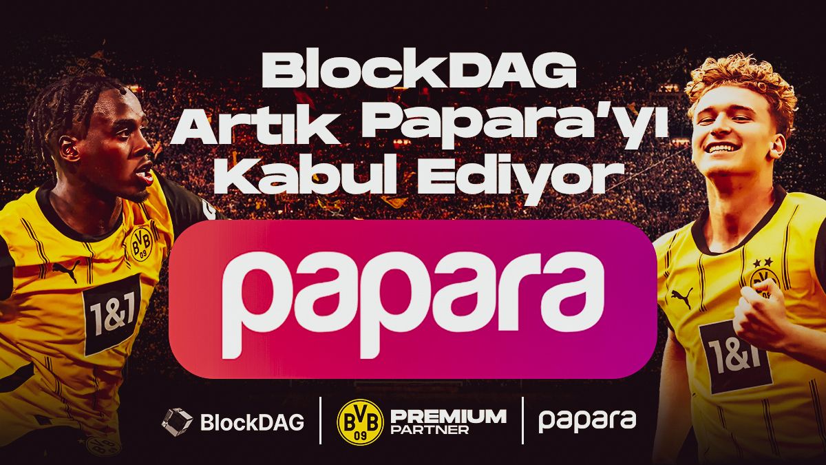 BlockDAG の新しい Papara 決済機能がトルコを席巻—NEAR プロトコルと Notcoin はゲームオーバーか?