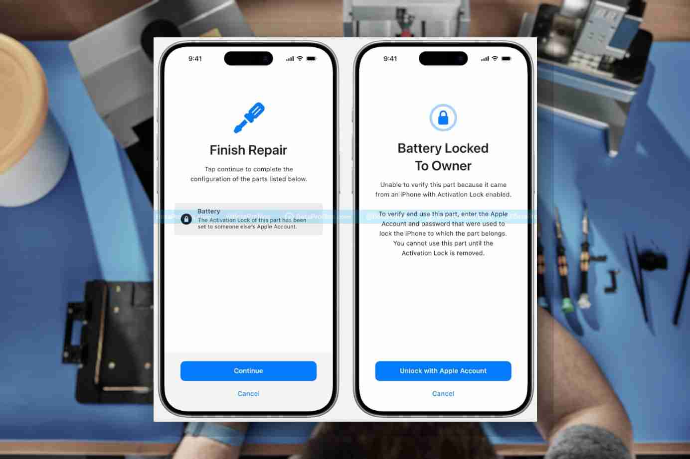 iPhone parts Activation Lock spotted in iOS 18 RC — may be Apple's latest blow to right to repair sold under the guise of user protection