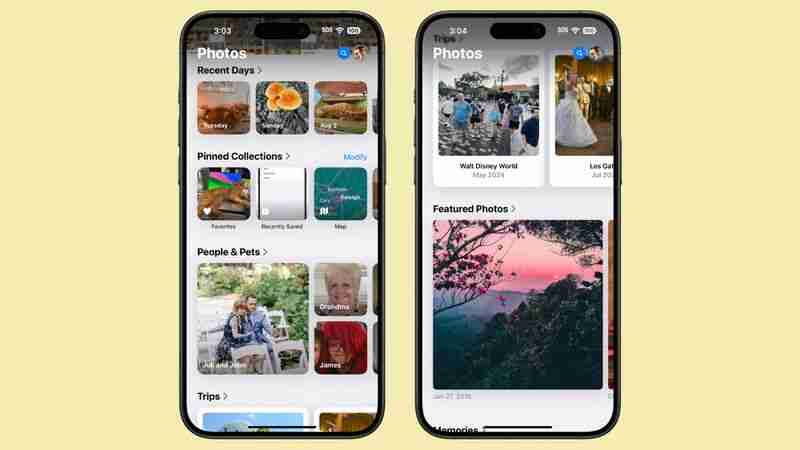 iOS 18: How to Customize and Reorder the Photos App