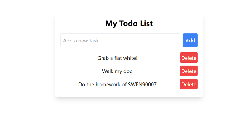 Easy Todo List App with React and Tailwind CSS