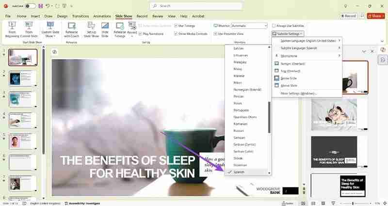 How to Add Live Translation to Slides in PowerPoint