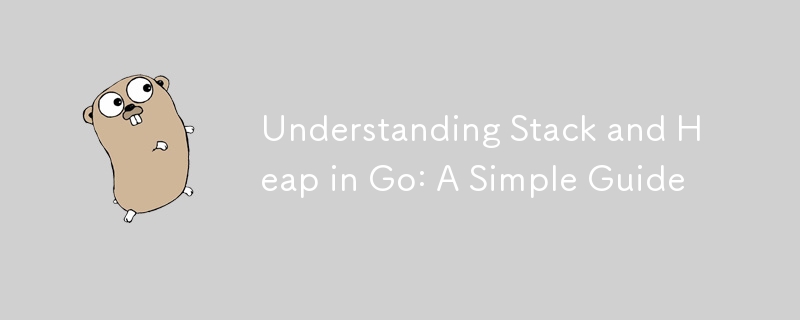 Understanding Stack and Heap in Go: A Simple Guide-Golang-php.cn