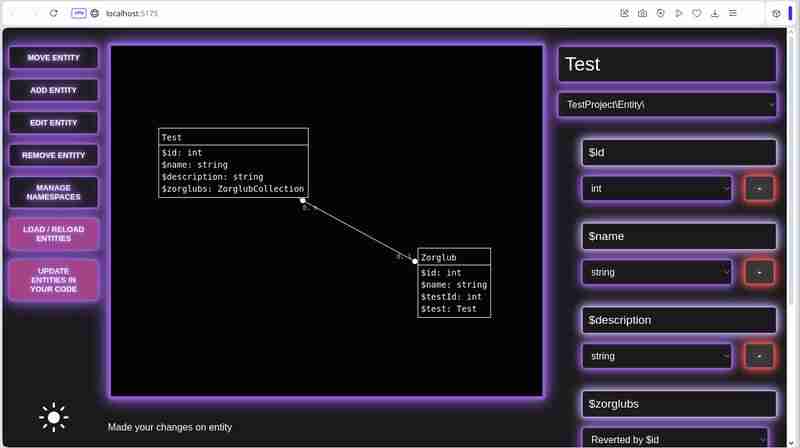 Small Entity Schema