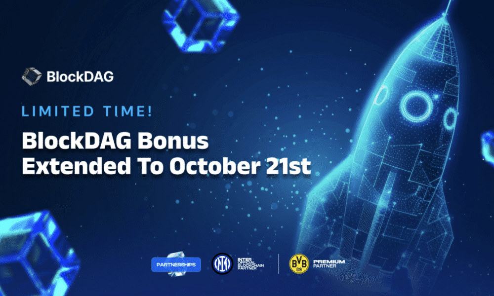 BlockDAG Extends 50% Bonus Until Oct 21: 5 Days to Go!