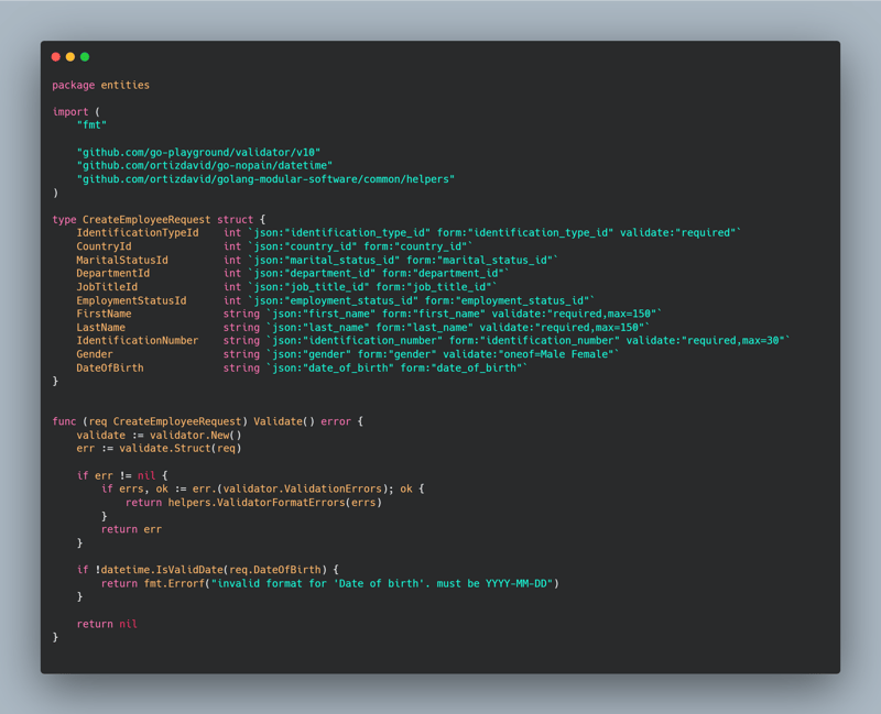Como Validar Dados em Golang?