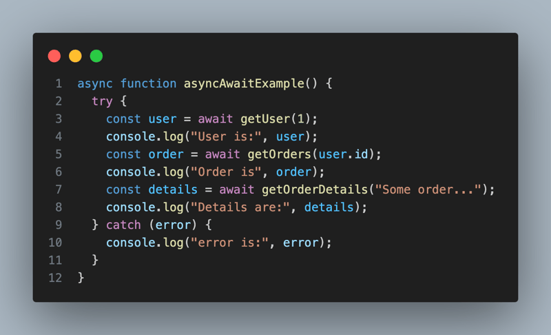 Async, Await in Javascript