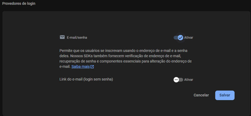 Login/cadastro com firebase Vue JS #PASSO