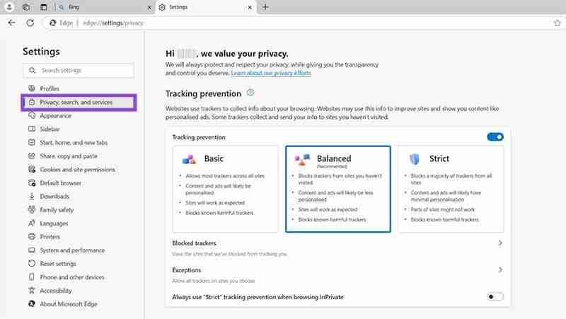How to Set Microsoft Edge to Automatically Clear Browser Cookies
