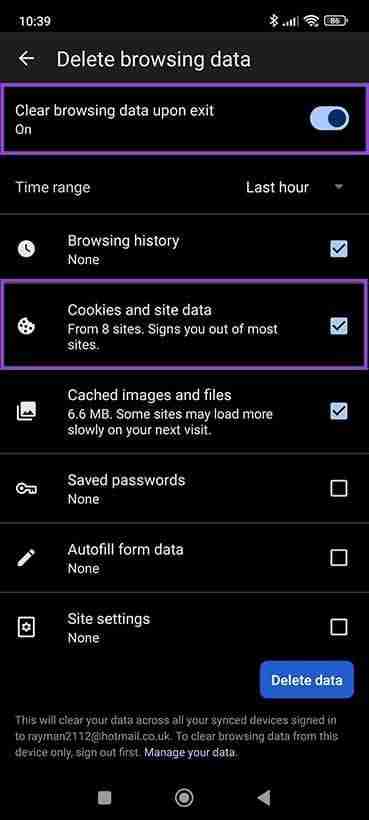How to Set Microsoft Edge to Automatically Clear Browser Cookies