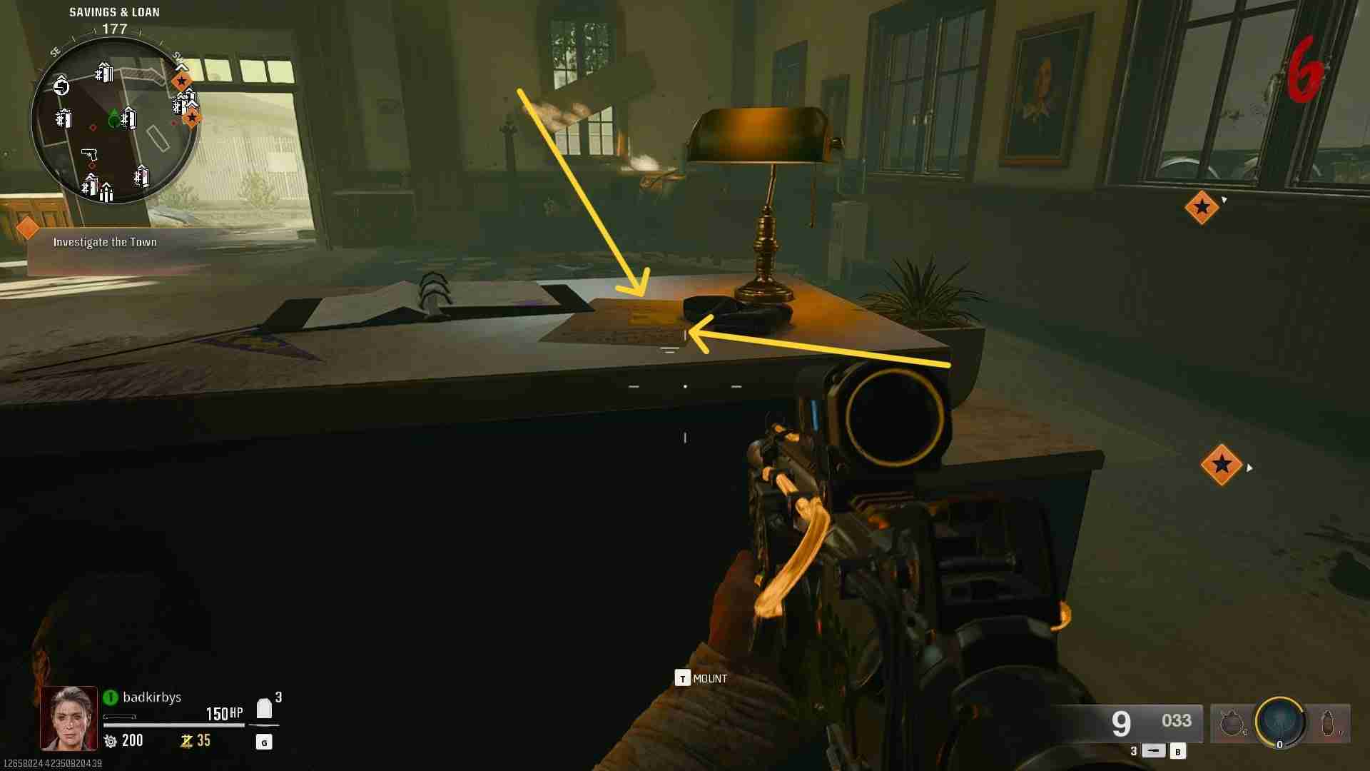 Black Ops 6 Zombies Liberty Falls bank vault code