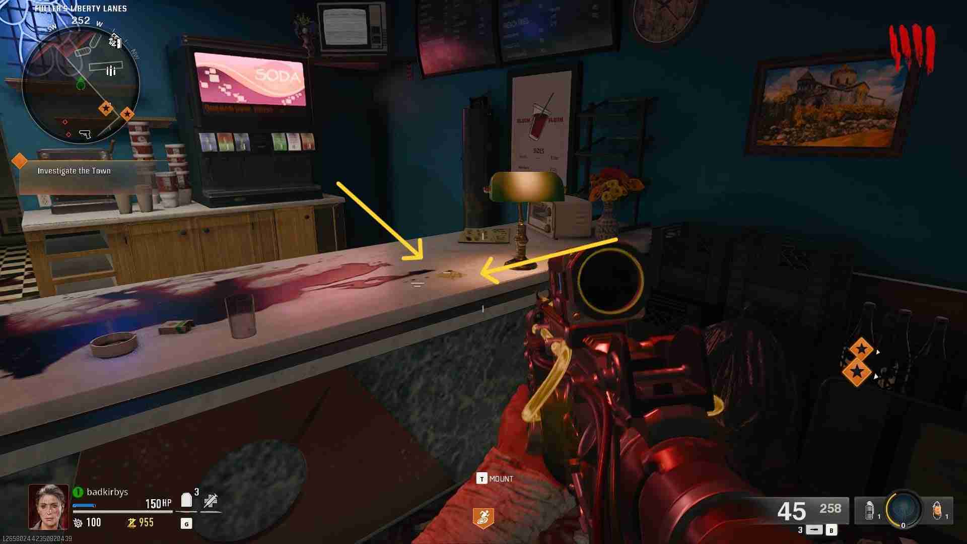 Black Ops 6 Zombies Liberty Falls bank vault code