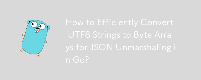 How to Efficiently Convert UTF8 Strings to Byte Arrays for JSON ...