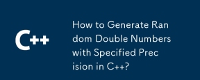 How to Generate Random Double Numbers with Specified Precision in C ?