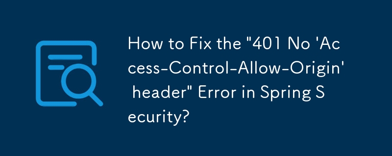 How to Fix the 