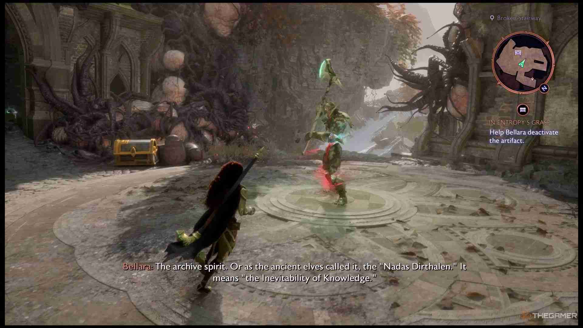 Dragon Age: The Veilguard - How To Get The Power Crystal In Entropy's Grasp