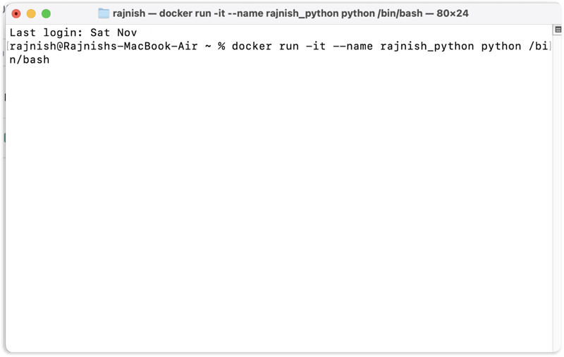 From Setup to Deployment: Running a Flask App in Docker on Mac