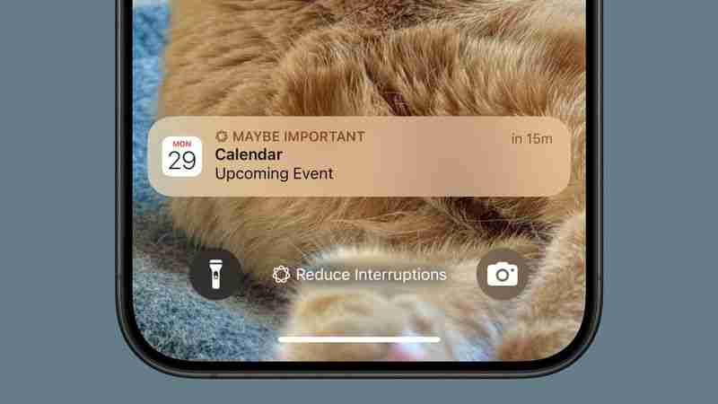 iOS 18.1: Use the New Reduce Interruptions Focus