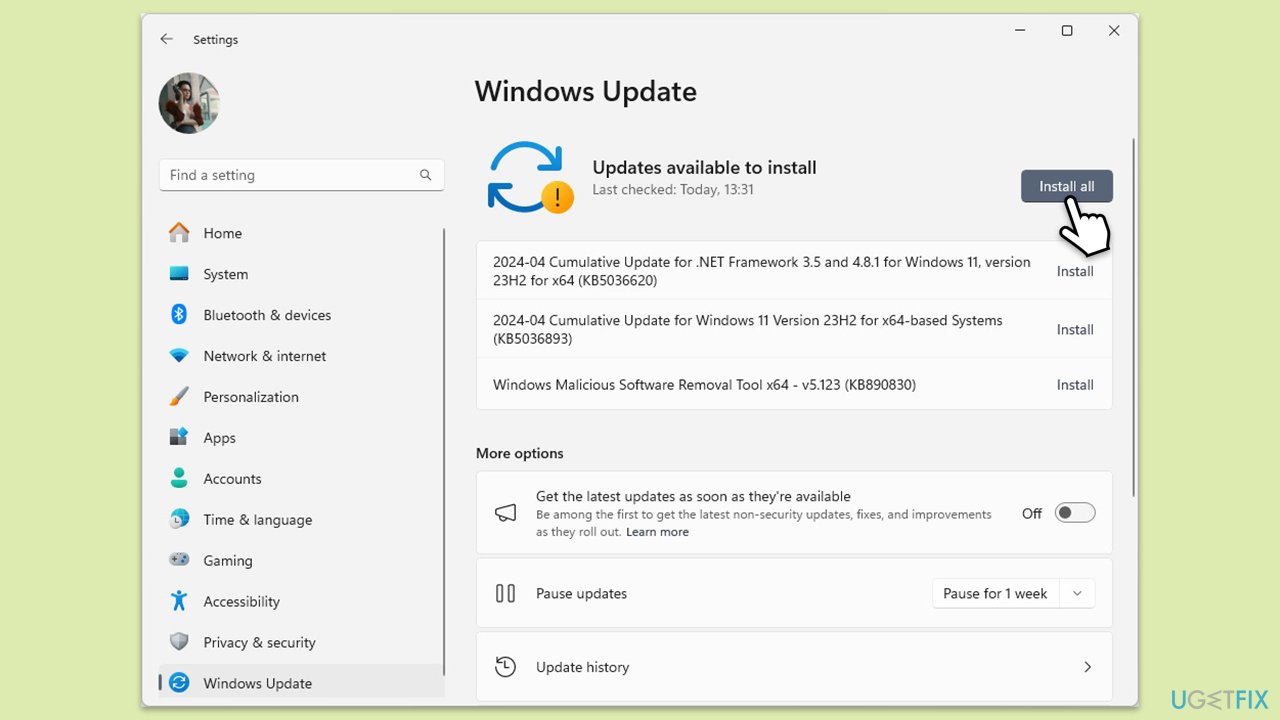 Windows에서 SSL_ERROR_HANDSHAKE_FAILURE_ALERT 오류를 수정하는 방법은 무엇입니까?