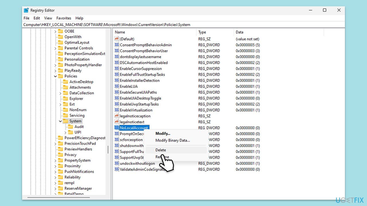 如何修復 Windows 中缺少「使用本機帳號登入」的問題?