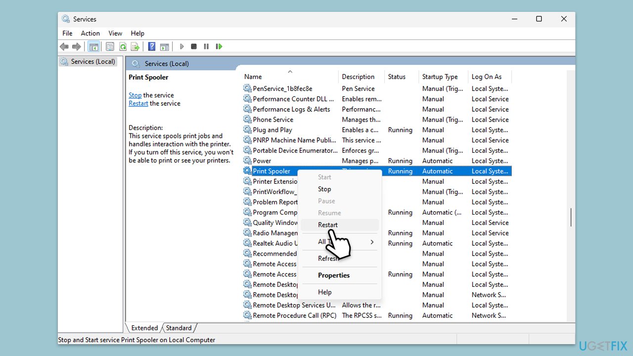 Windows で印刷エラー コード 0x0000070c を修正するにはどうすればよいですか?