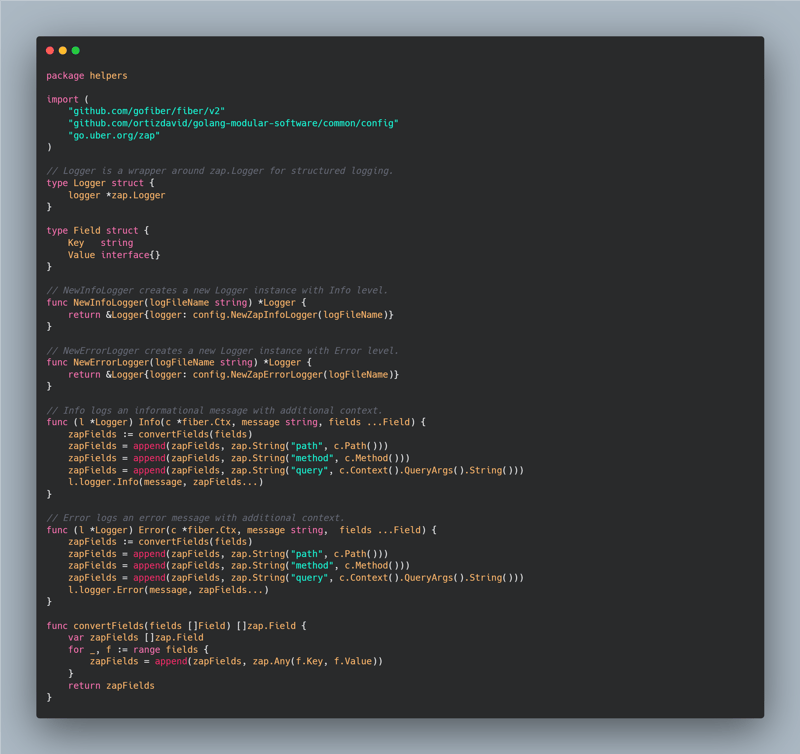 Como Tratar Diferentes Tipos de Logs em Go?